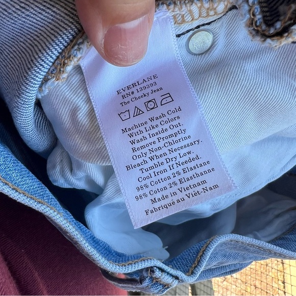 Everlane The Cheeky Jeans - Size 25 Ankle - Casual - Picture 4 of 4